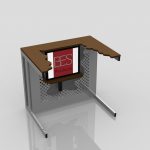 Desk Down Cut-Away: RF3 Design