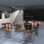 Desk in School Room: RF3 Design
