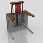 Desk Up Cut-Away: RF3 Design